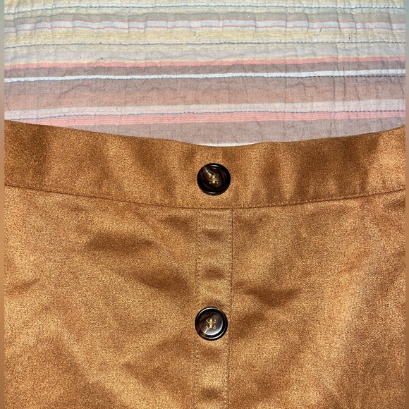 Faux Suede Skirt - Picture 3 of 4